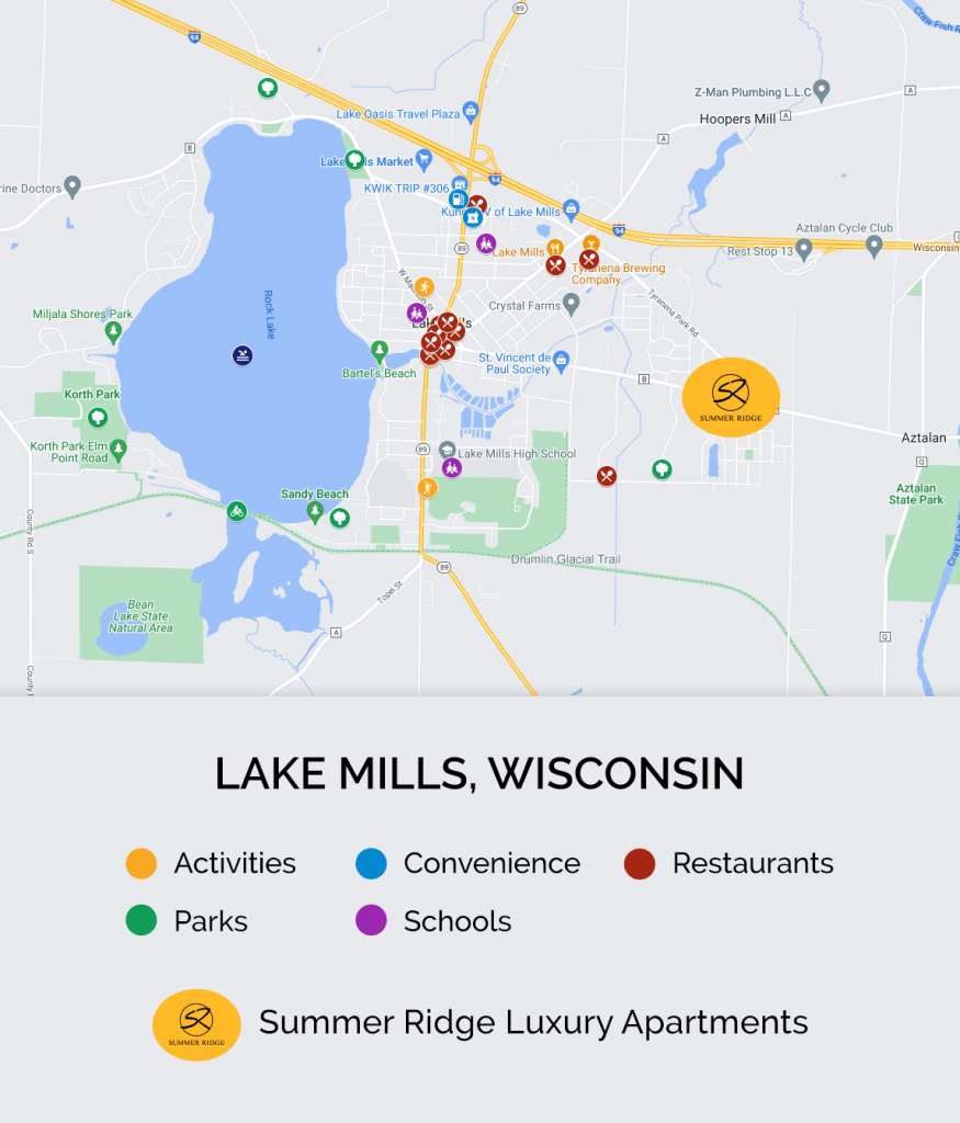 Contact Us Summer Ridge Apartments for Rent in Lake Mills, Wisconsin